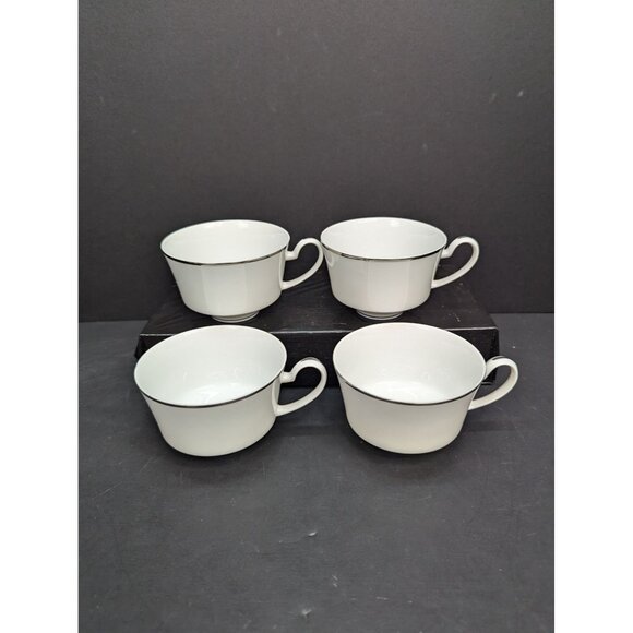 Mikasa Fine China Porcelain Westminster 5832 Replacement Footed Teacup Set of 4 - Picture 1 of 11